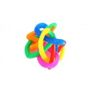Set 6 Jucarii Senzoriale Pop Tubes, Antistres, Fidget Toy, Multicolore