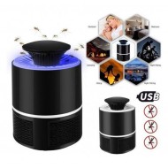 1 + 1 PROMO - Lampa UV impotriva tantarilor Killer Mosquito, repicipient colectare integrat, Negru