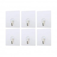 carlige autoadezive pentru bucatarie si baie Set de 6 bucati