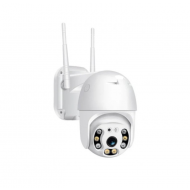 Camera de supraveghere WI-FI, de exterior, rotativ 360°, cu senzor de miscare + Card Memorie 32gb CADOU