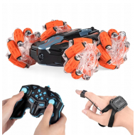 Masinuta acrobat, Telecomanda, Plastic, Multicolor, 6+