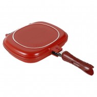 Tigaie dubla, suprafata antiaderenta, non stick, 32 cm teleMAG