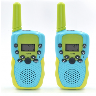 Set doua statii Walkie Talkie pentru copii, Antena si Lanterna, Raza de Actiune 3 km in spatii deschise, 8 canale de emisie