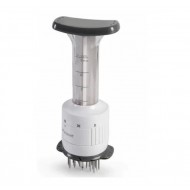 Dispozitiv pentru fragezirea carnii cu injector pentru sos teleMAG