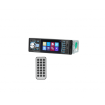 Radio cu MP5 Player si Bluetooth, 4026UM pentru Masina, 60 X 4 W, cu Telecomanda, USB, Aux, Negru, teleMAG