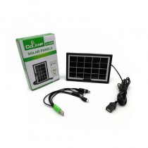 Panou solar portabil CcLamp, Incarcator integrat de baterie solara CClamp , baterii externe, lampi si lanterne, Putere 4W, CL-650WP