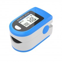 Pulsoximetru digital, Indica nivelul de saturatie a oxigenului din sange (Spo2), masoara rata pulsului in 8 secunde, albastru teleMAG