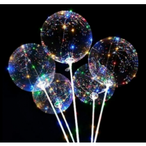   Set 5 baloane iluminate LED, multicolor