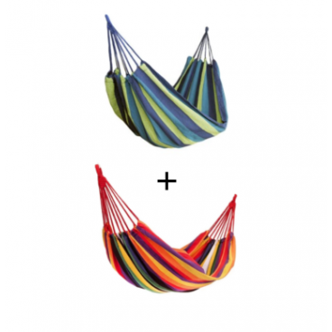 1 + 1 GRATIS - hamace simple din bumbac, 200 x 80cm
