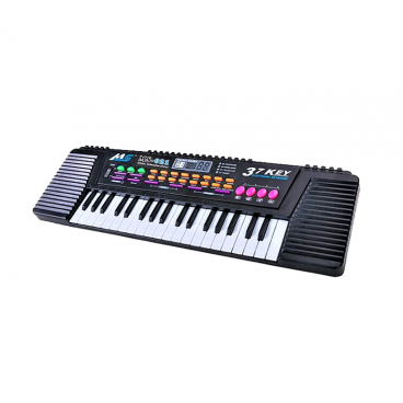 Orga Electronica cu Microfon , 37 taste de pian, Accesorizata cu ritmuri si melodii diferite, Reglarea Volumului