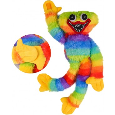 Jucarie de plus Huggy Wuggy, 35cm, multicolor, +3ani,teleMAG