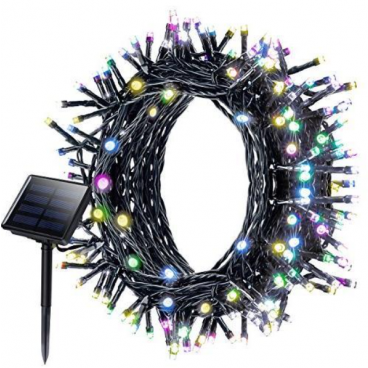 Instalatie Solara 30m, 300 LED Pentru Exterior rezistenta la apa