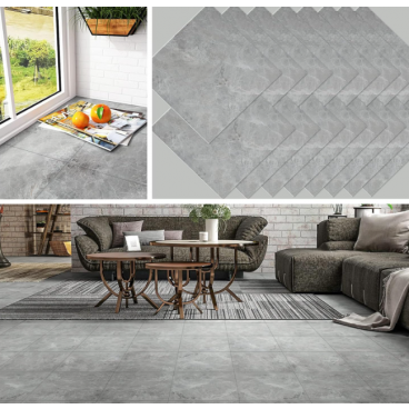 Placa PVC, dimensiune 60 x 60 cm, Autoadezive, tip Marmura 