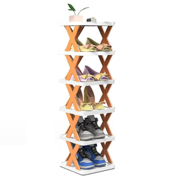 Pantofar pliabil cu 5 etaje, pantofar, suport pantofi cu cadru in X, organizator pantofi