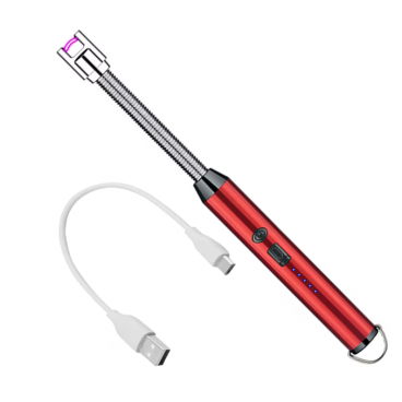 Bricheta reincarcabila cu cablu USB, aprindere arc electric pentru aprinderea focului la aragaz, semineu, lumanari, gratar