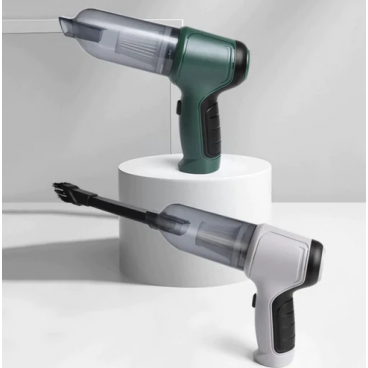 Mini aspirator portabil 2 în 1, cu acumulator si încărcare prin USB