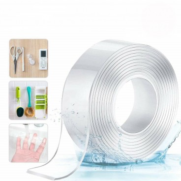 Banda dublu adeziva impermeabila transparenta teleMAG 3m