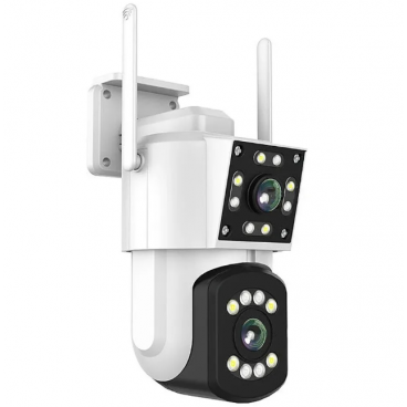 Cameră smart HD, WiFi Audio-Video cu Alarmă, Detectare Mișcare, Stocare Cloud, Micro SD