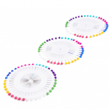 1 + 1 GRATIS - Set ace cu gamalie, bolduri multicolore pe rozete, cu cap din plastic 