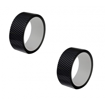 1 + 1 Gratis - Folie colantare auto carbon 3D negru mat