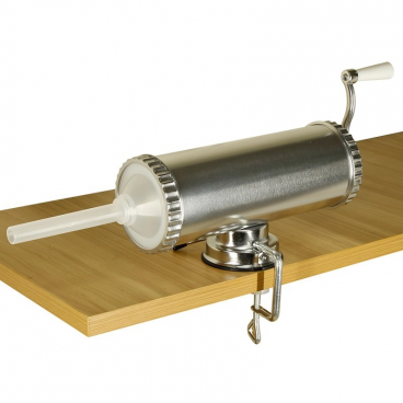 Aparat de umplut carnati, Orizontal, Inox, Capacitate 1.5 kg, 3 Palnii Incluse teleMAG