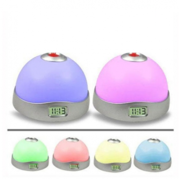 1 + 1 GRATIS - Ceas alarma cu proiecție LED colorată teleMAG