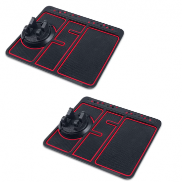 1 + 1 GRATIS - Suport auto multifunctional 4-in-1, antiaderent