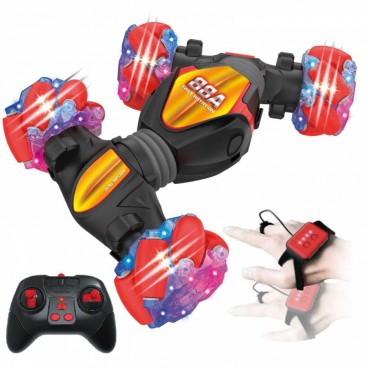 Masinuta controlabila prin telecomanda, cascadorii 360°, +6 ani