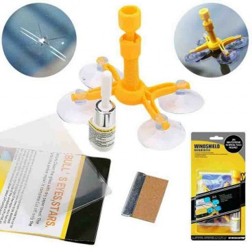 Kit pentru repararea crapaturilor sau zgarieturilor din parbriz