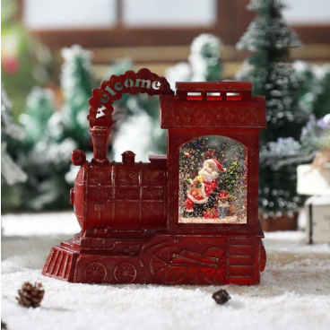 Glob Mare Zapada Locomotiva cu Mos Craciun