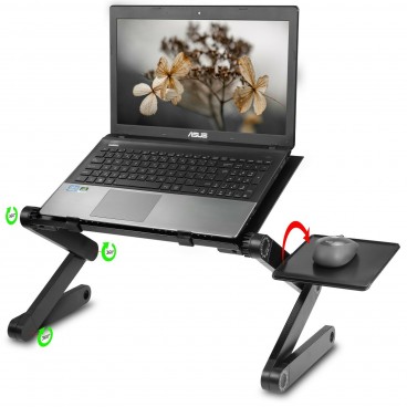 Masuta laptop si lectura pliabila, cu ventilatoare si mouse pad, cooler laptop stand