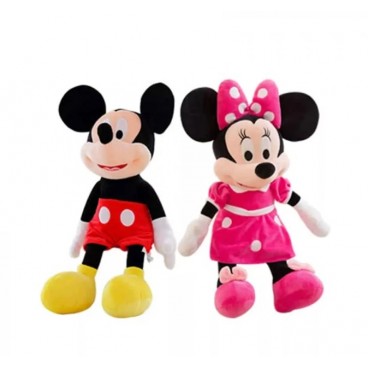 Set Minnie si Mickey Mouse, jucarii de plus