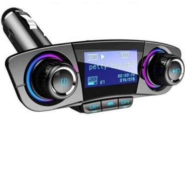 Transmitator auto M20 FM cu MP3 Player, Bluetooth 4.0, AUX, Handsfree, Cititor Carduri, Functie Incarcare Telefon si Brat Flexibil