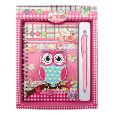 1 + 1 GRATIS - Set carnet si pix pentru copii 