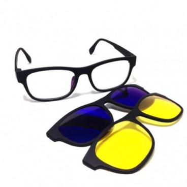 Ochelari de soare 3-in-1 cu lentile interschimbabile teleMAG