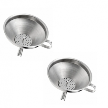 1 + 1 GRATIS - Palnie din inox cu maner si sita detasabila