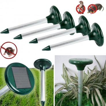 Set 4 aparate pentru alungarea cartitelor cu incarcare solara - Dispozitiv ultrasonic