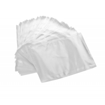 Set 100 pungi pentru vidat, gofrate 17 x 25 cm 