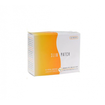 Set 10 plasturi pentru slabit Slim Patch, alb, 7.5 cm x 7.5 cm