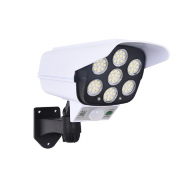 Set 4 lampi solare tip camera falsa de supraveghere 77 LED teleMAG