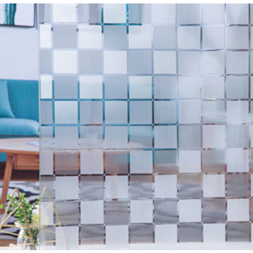 Folie decorativa pentru geam, 45 cm x 300 cm, Sah