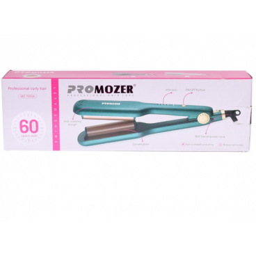 Placa de creponat parul profesionala Promozer, placa ceramica, 160-220 grade, MZ-7093A