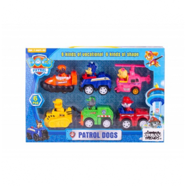 Set 6 masinute patrula catelusilor