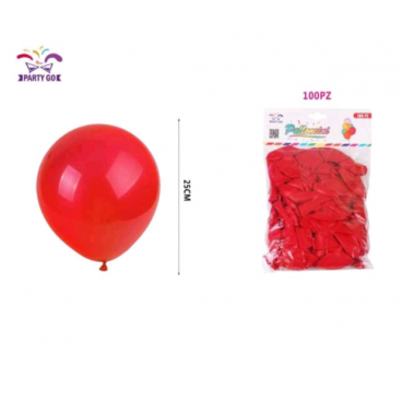 Set baloane,rosii,25cm,FA0293