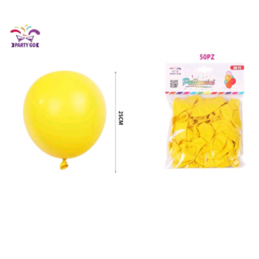 Set baloane,galben,25cm,FA0755