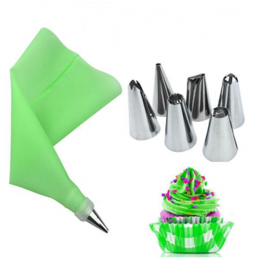 Duze pentru glazura,6 forme,verde