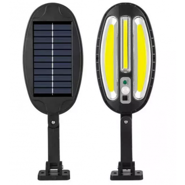 Lampa solara 30w ,cu senzor de miscare, panou solar incorporat , suport si telecomandaHB-8288B