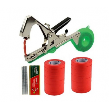 Aparat profesional pentru legat vita de vie , pomi fructiferi si legume + 20 role si 10.000 de capse