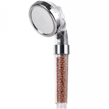 Cap de dus cu granule anti-calcar si functie de economisire a apei