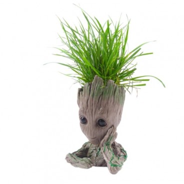 Ghiveci de flori, Groot Gardienii Galaxiei, decorare birou.